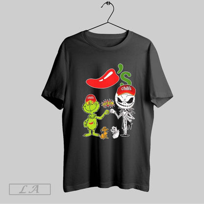 Original Grinch Fist Bump Jack Skellington Chilis Halloween 2025 V