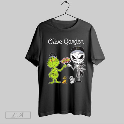Original Grinch Fist Bump Jack Skellington Olive Garden Halloween