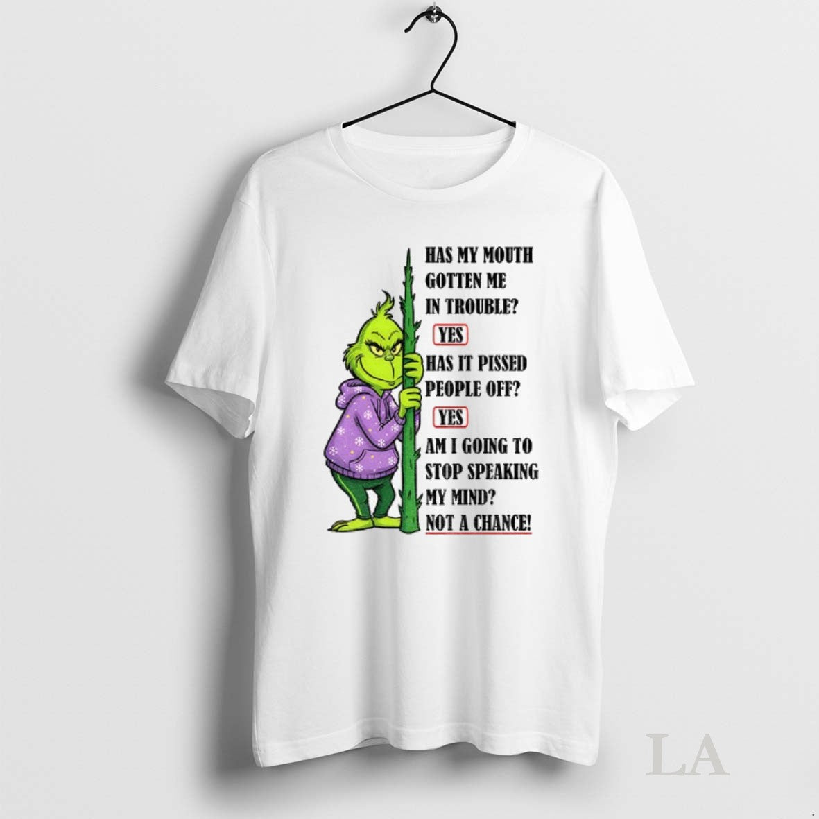 Original Grinch Has My Mouth Gotten Me Trouble Yes Has It Pissed