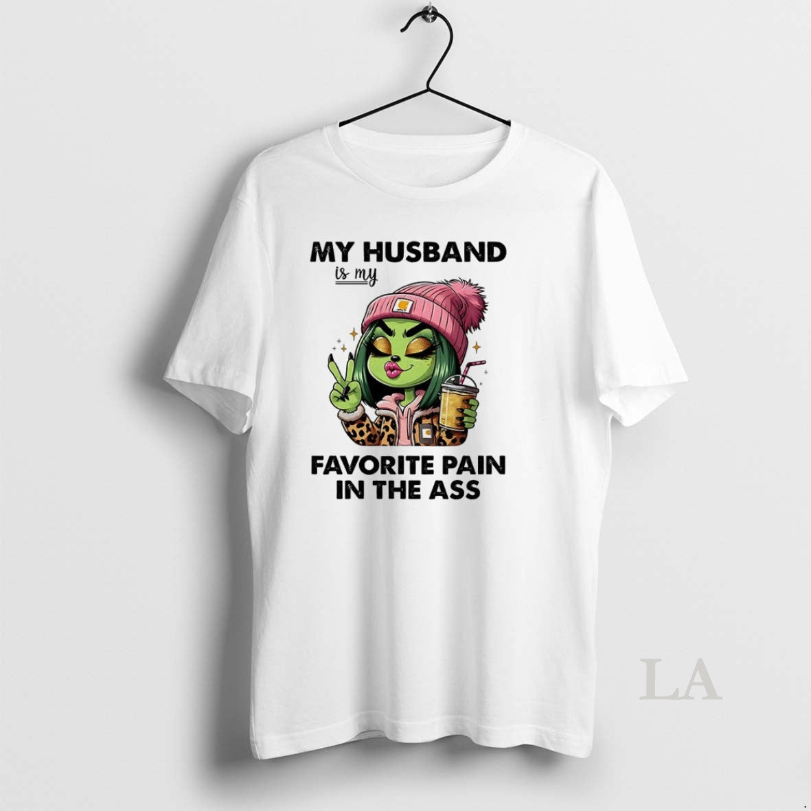Original Grinch My Husband Is My Favorite Pain Ass TShirt Stylish Look