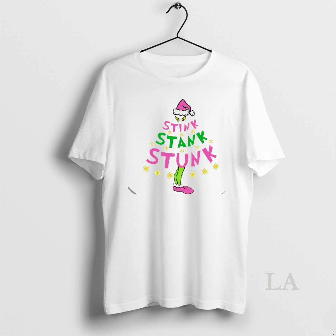 Original Grinch Stink Stank Stunk White Long Sleeve Vintage Art
