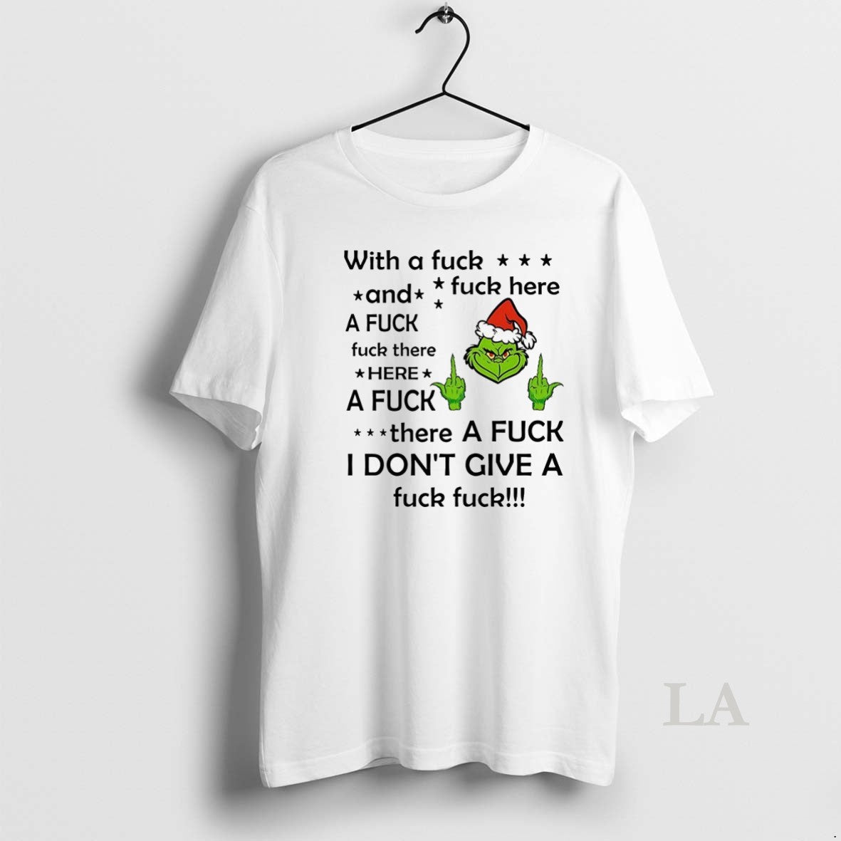 Original Grinch Fuck And Fuck Fuck There Here Fuck Fuck Here Tank Top