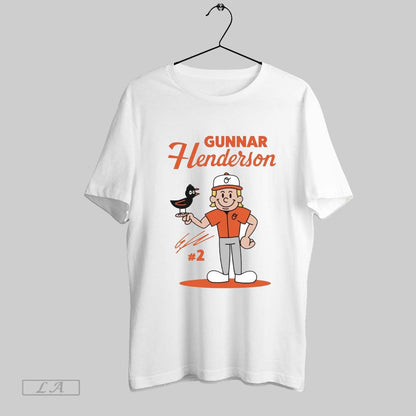 Original Gunnar Henderson Oriole Baltimore Orioles Signature Tee
