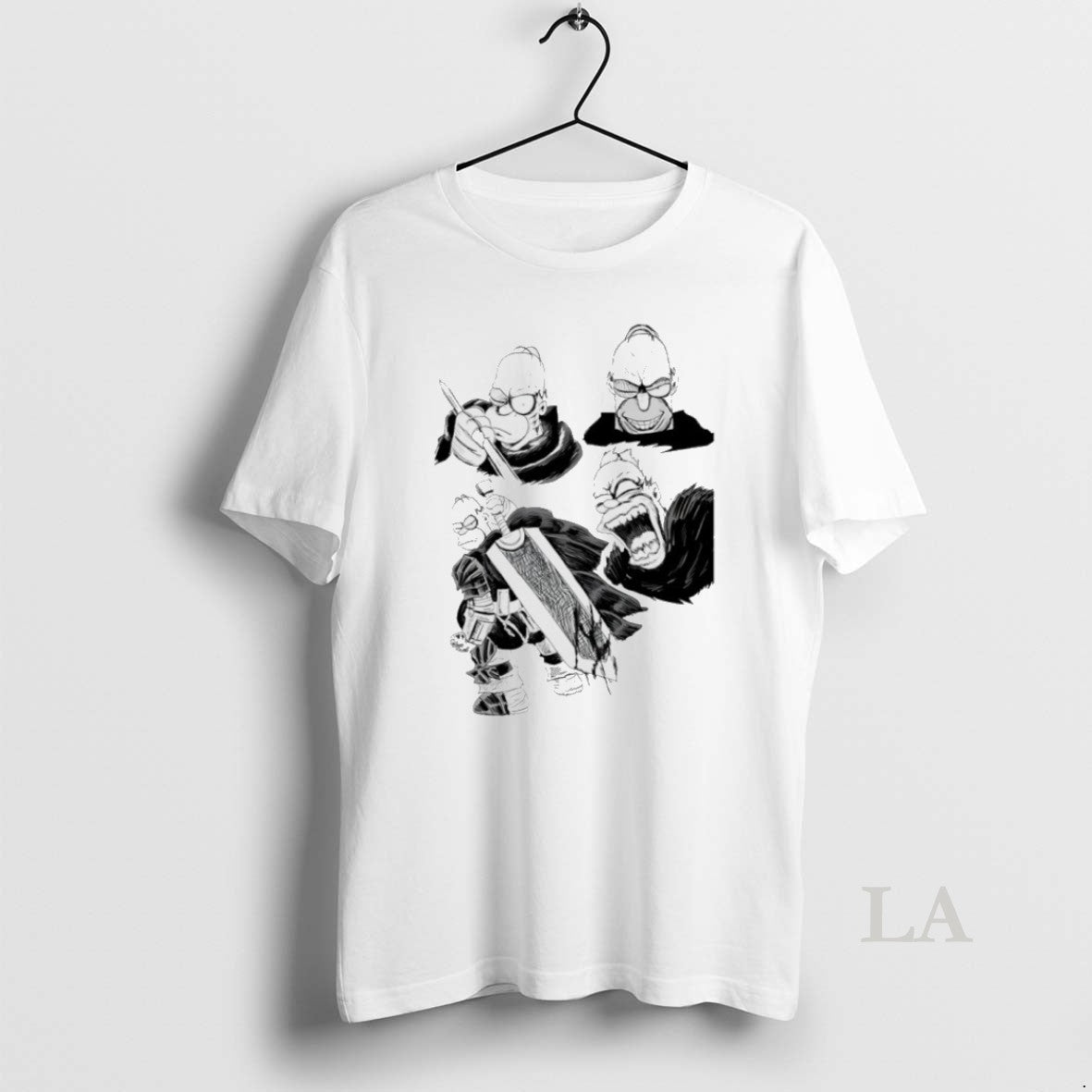 Original Guts Homer Simpson Berserk Shirt Vintage Outfit