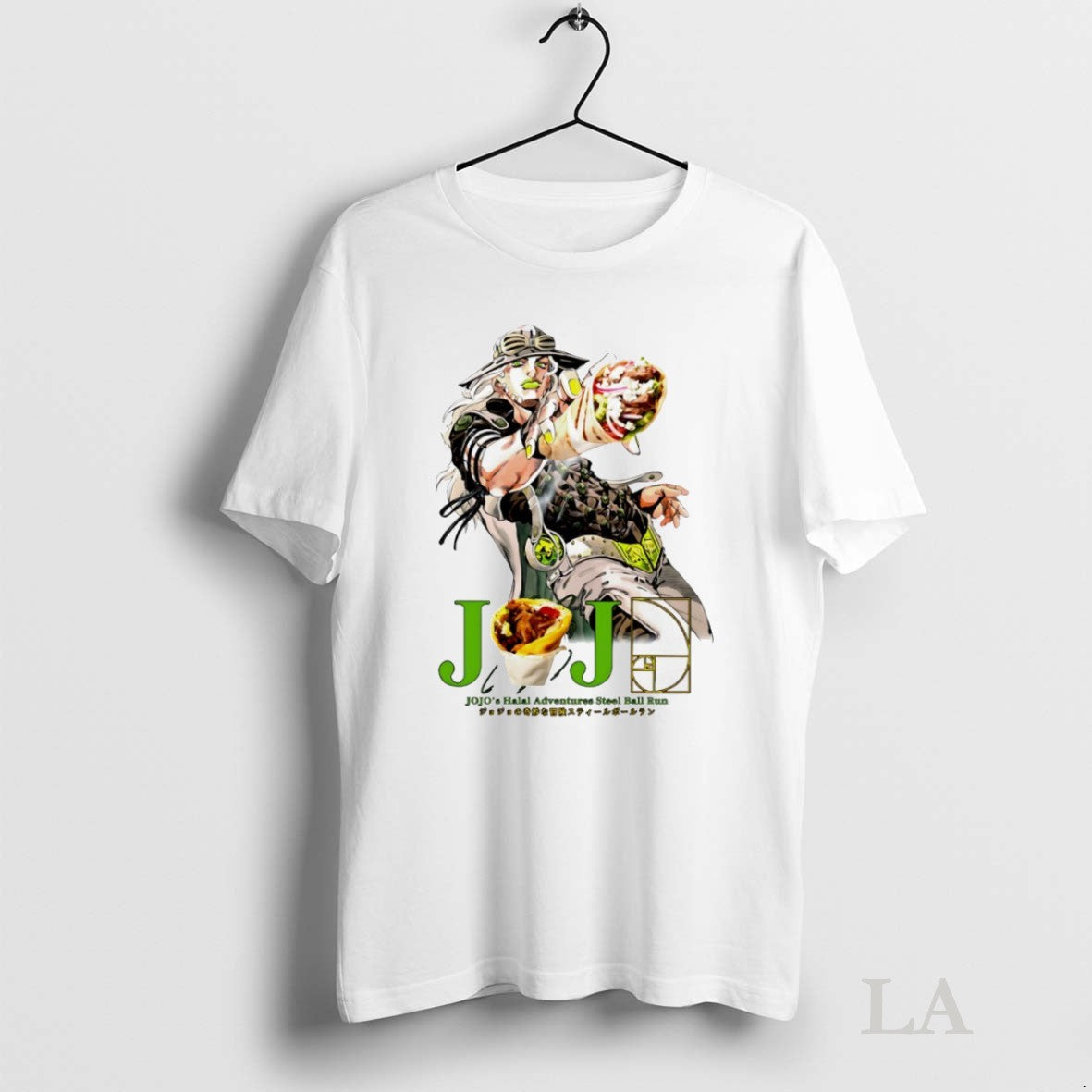 Original Gyro Jojos Halal Adventures Steel Ball Run Shirt Modern