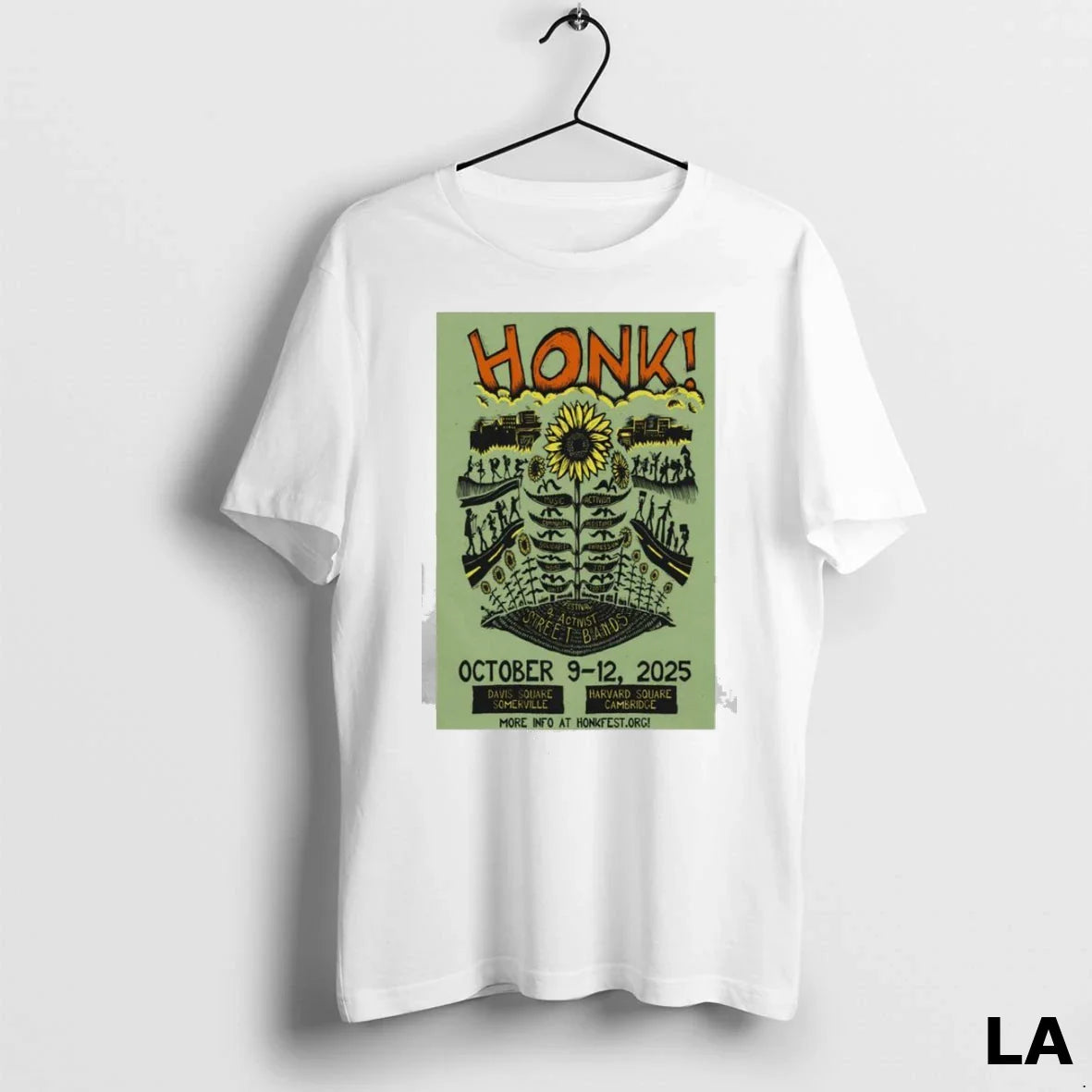 Original Honk Festival Somerville Ma October 9 12 2025 Ladies Shirt