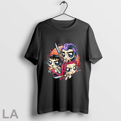 Original Huntr X Kpop Demon Hunters X Powerpuff Power Music Shirt
