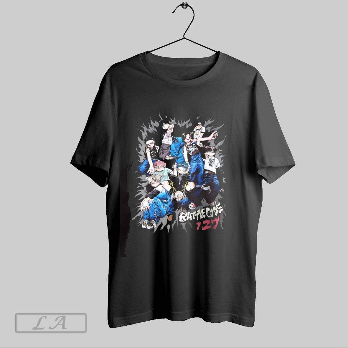 Original Haechan Wearing Battle Code 127 Tank Top Designer Art