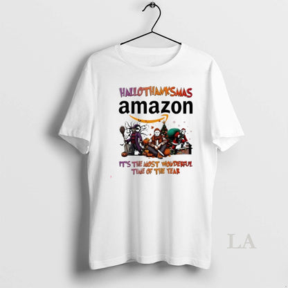 Original Hallothanksmas Characters Vs Amazon Logo Its Most Wonderful