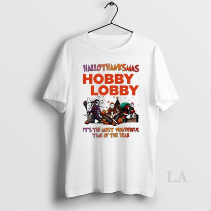 Original Hallothanksmas Characters Vs Hobby Lobby Logo Its Most