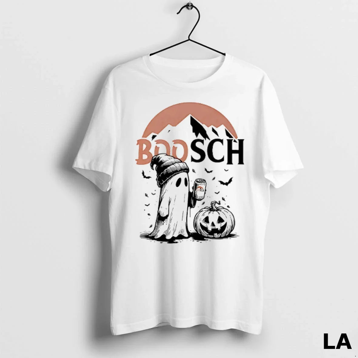 Original Halloween Boosch Pumpkin Busch Beer Ghost Shirt Modern Design