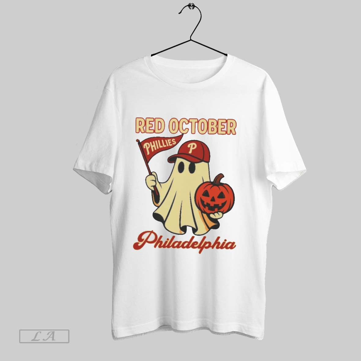 Original Halloween Ghost Phillies Red October Tank Top Premium