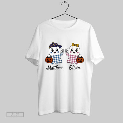 Original Halloween Ghosts Matthew And Olivia White S Tee Exclusive