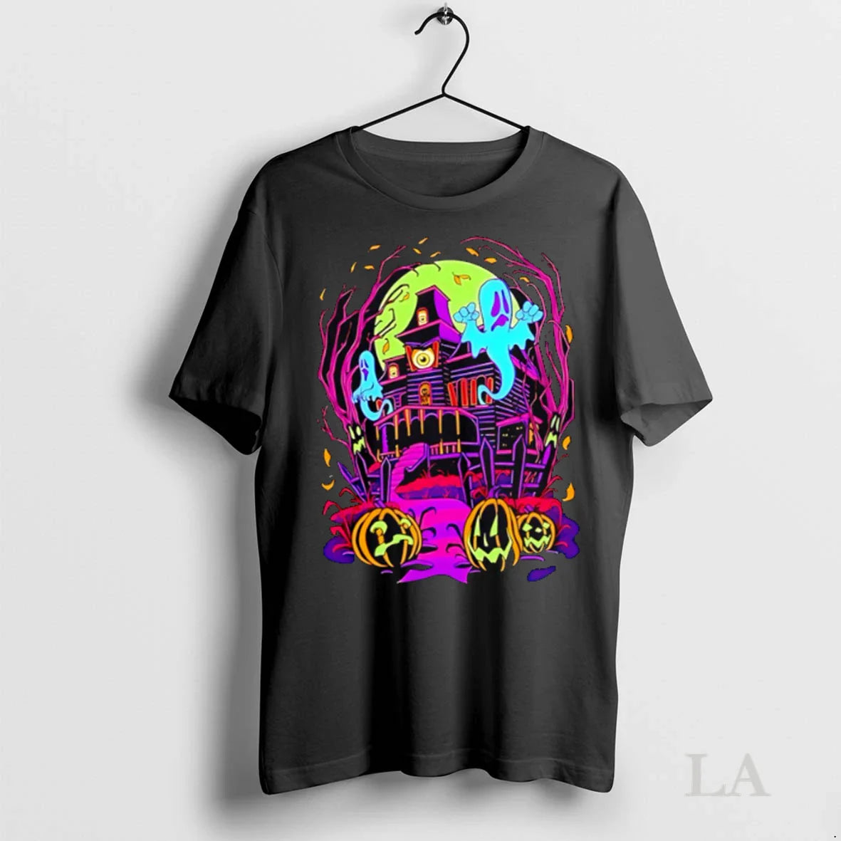Original Halloween House Pride 2025 Sweatshirt Retro Art