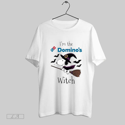Original Halloween Im Snoopy Witch Dominos Pizza Logo Sweatshirt