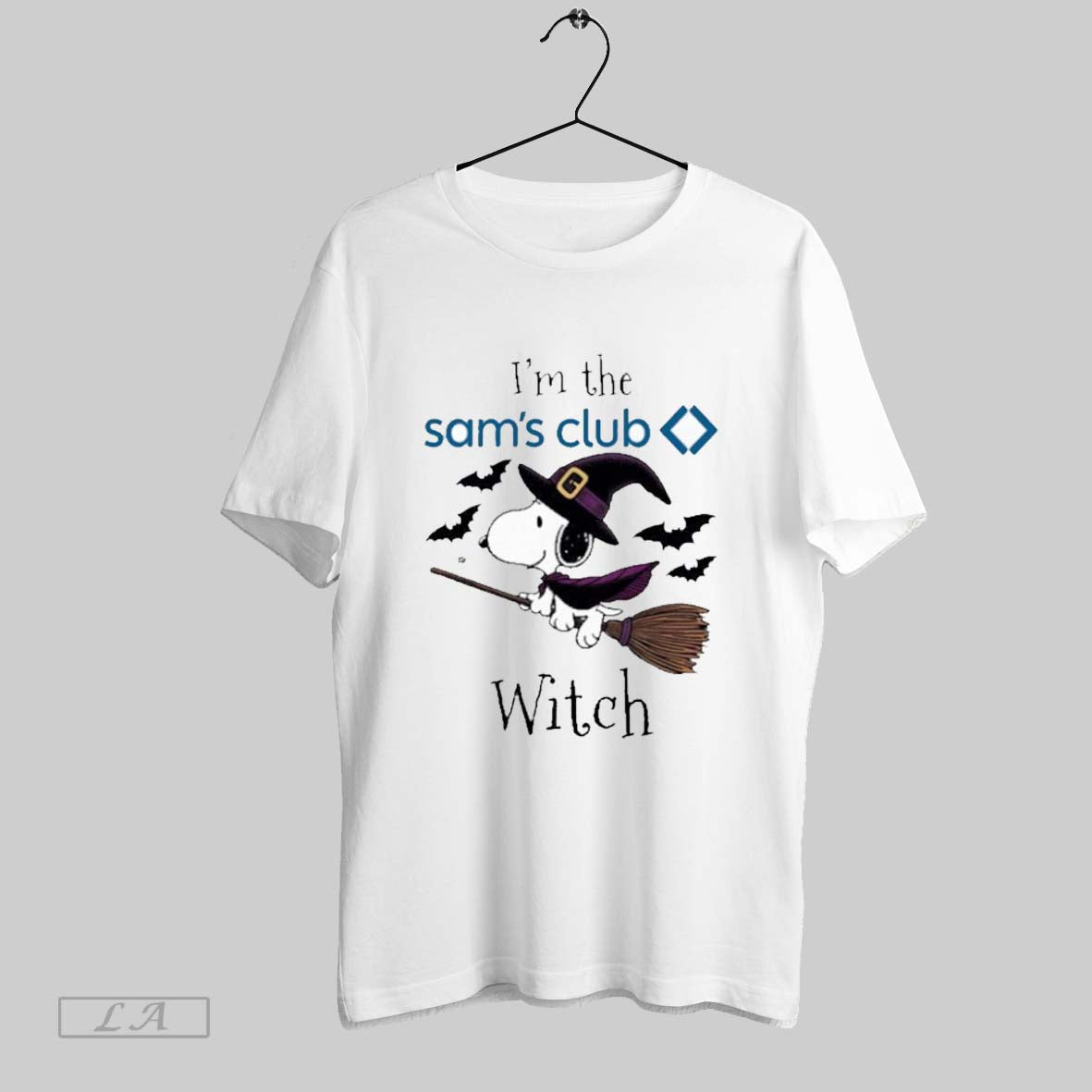 Original Halloween Im Snoopy Witch Sams Club Logo Shirt Exclusive