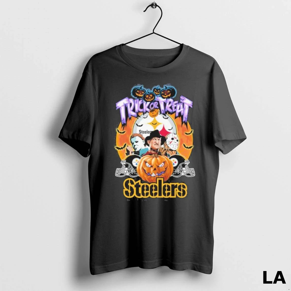 Original Halloween Trick Or Treat X Pittsburgh Steelers Long Sleeve