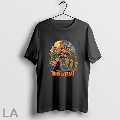 Original Halloween Axe Wielding Zombie Trick Or Treat Tank Top