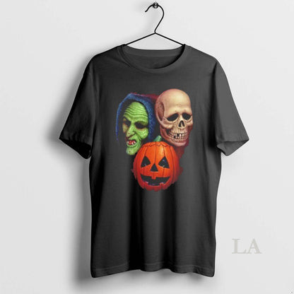 Original Halloween Trio Masks Shirt Retro Art