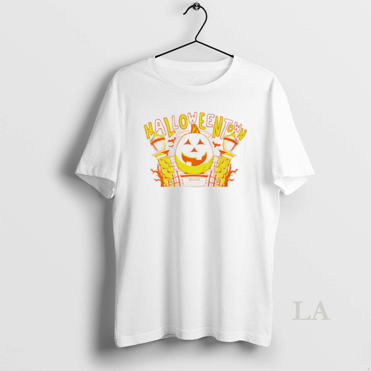 Original Halloweentown Pumpkin Halloween Tee Modern Art