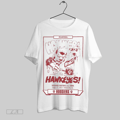 Original Hammers Hawkeyes Indiana Football Vs Iowa Sept 27 2025 Lowa