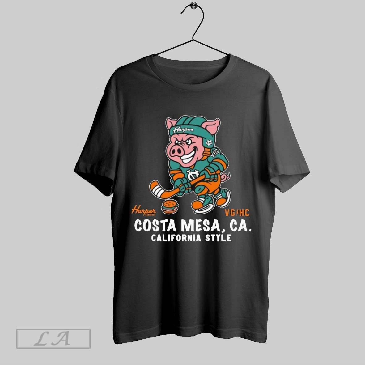 Original Harper Barbecue Costa Mesa Ca California Shirt Stylish Look