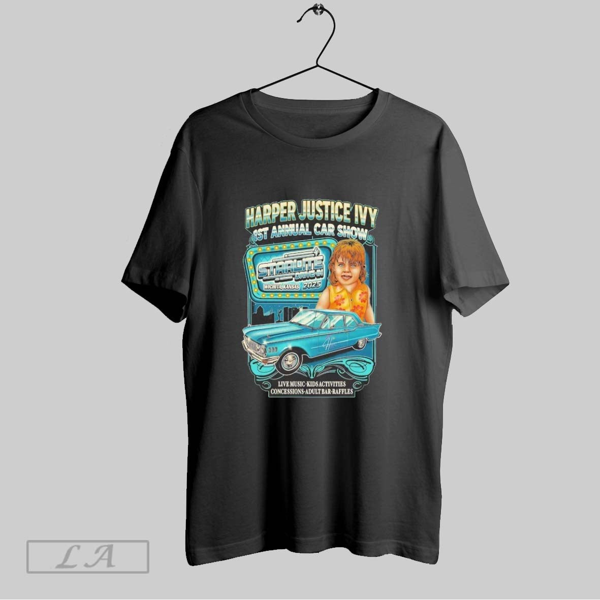 Original Harper Justice Ivy 1St Anual Car Show 2025 Hoodie Designer