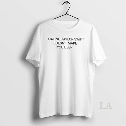 Original Hating Taylor Doesnt Make You Deep Tank Top Authentic Outfit