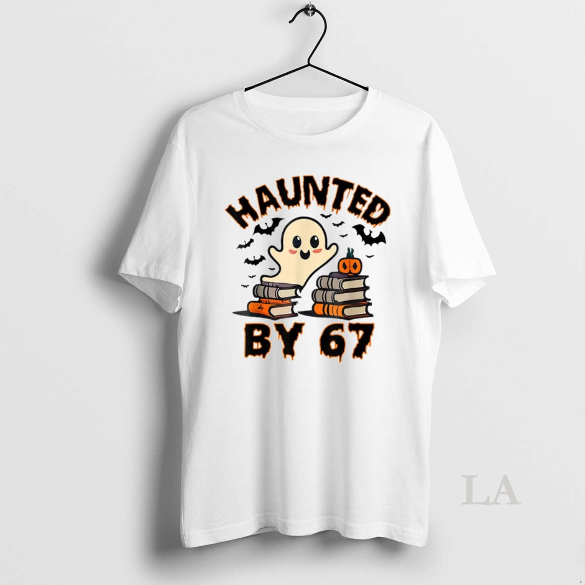 Original Haunted 67 Teacher Ghost Pumpkin Halloween Costume