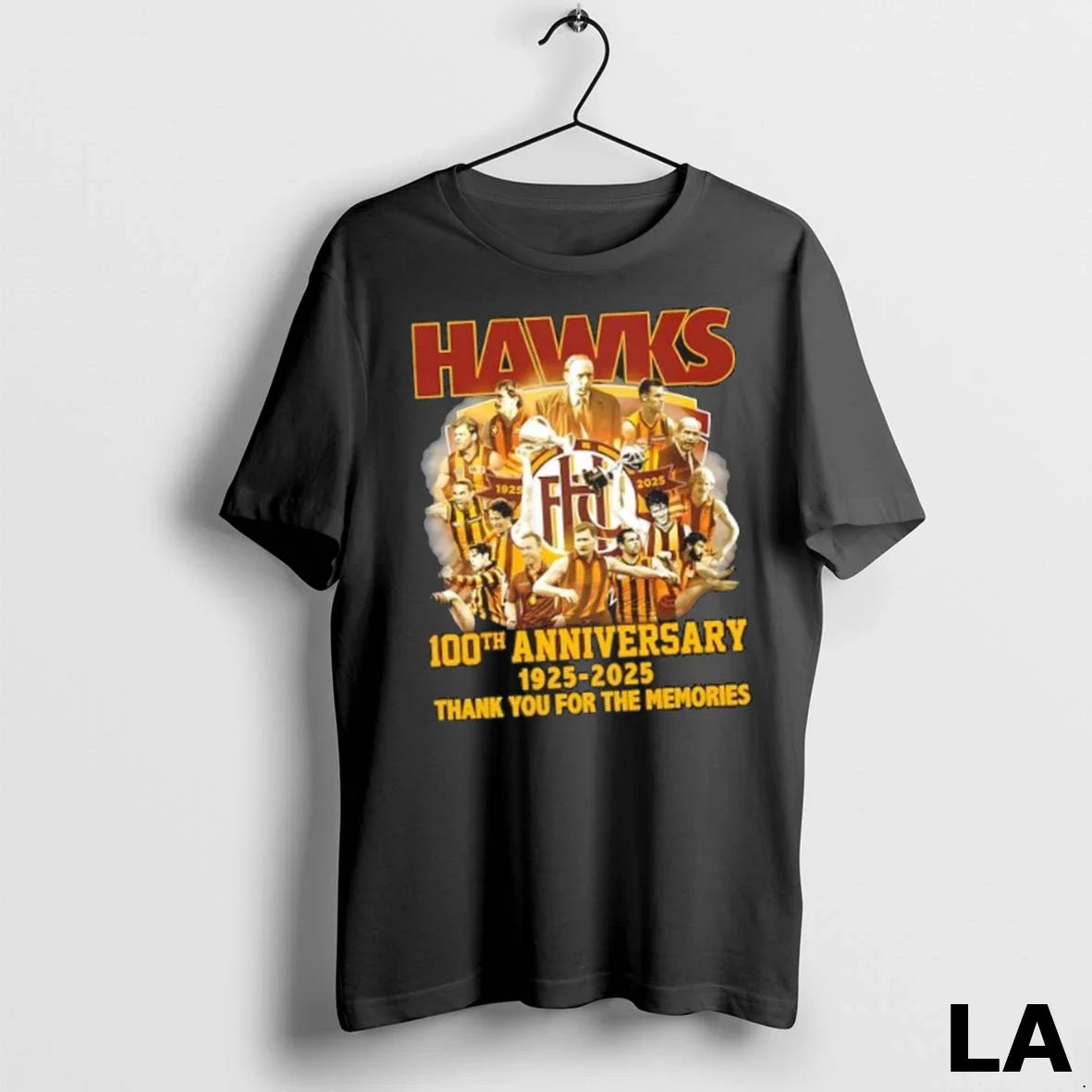 Original Hawks Legends 100Th Anniversary 1925 2025 Thank You Memories
