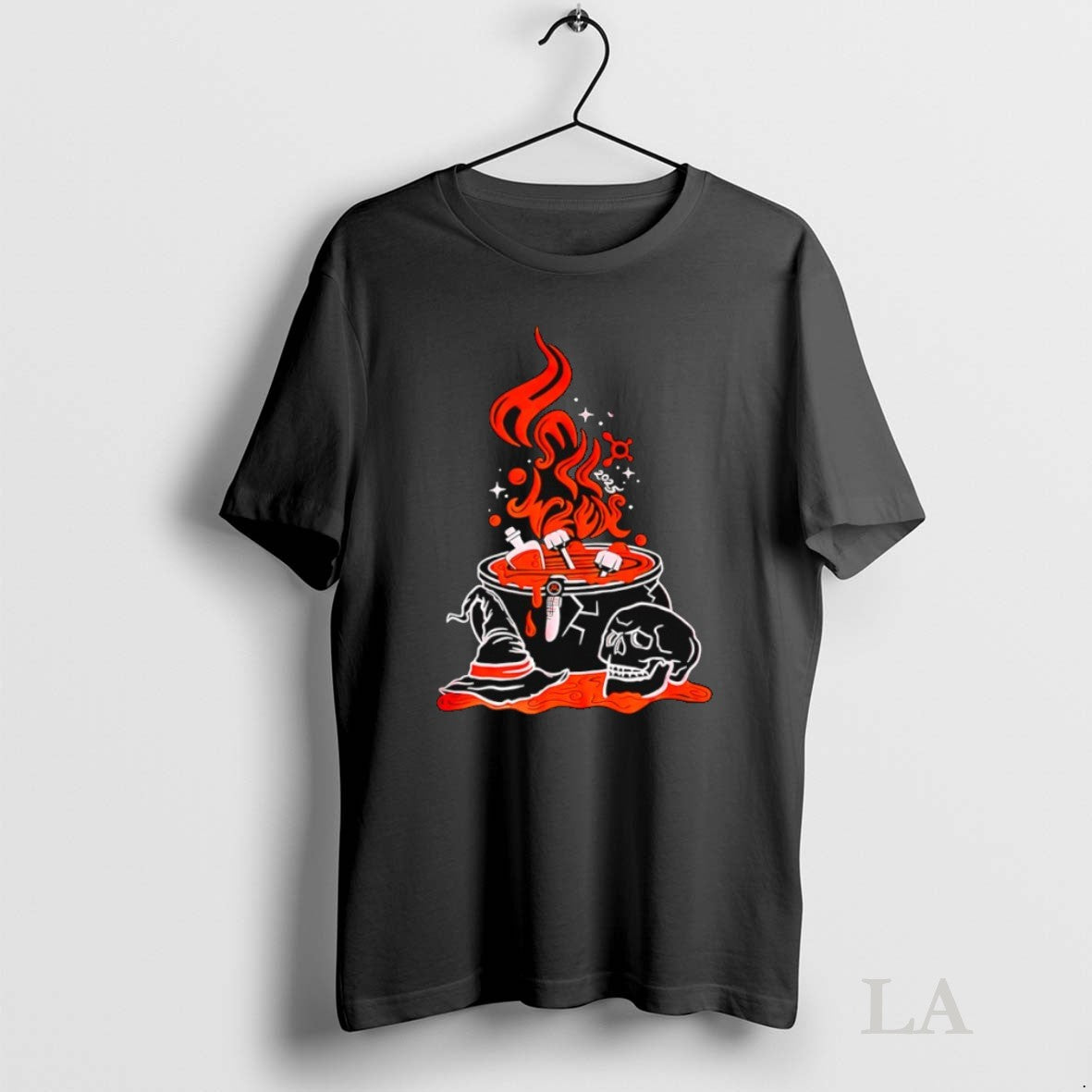 Original Hell Week 2025 Witch Skull Tank Top Retro Outfit