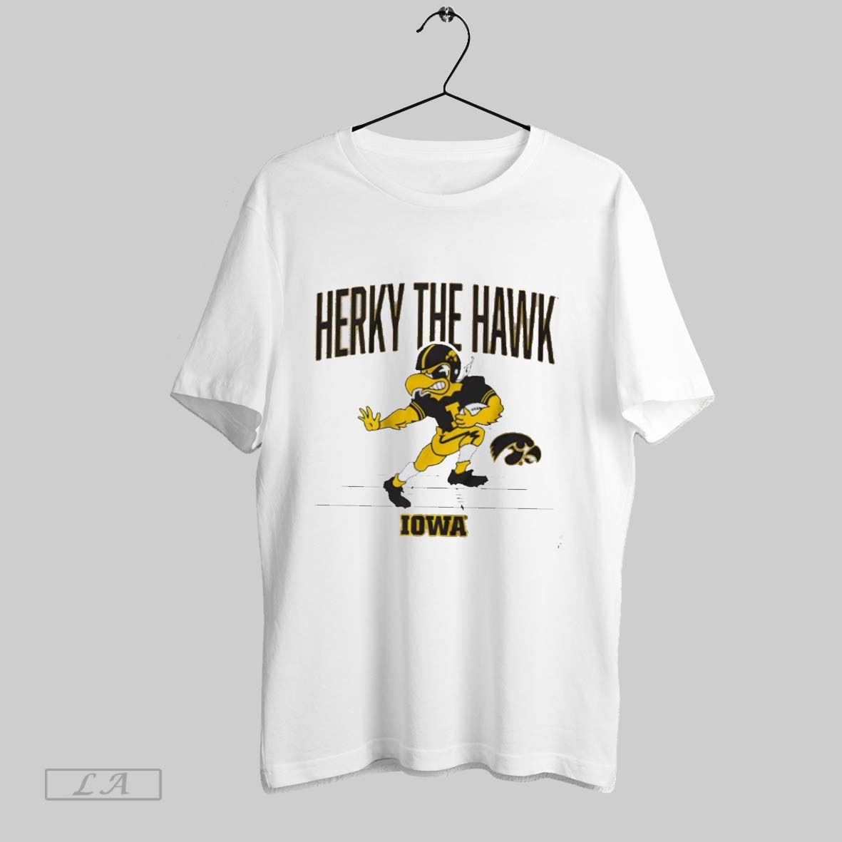 Original Herky Hawk Iowa Hawkeyes Gridiron Mascot Tank Top Modern