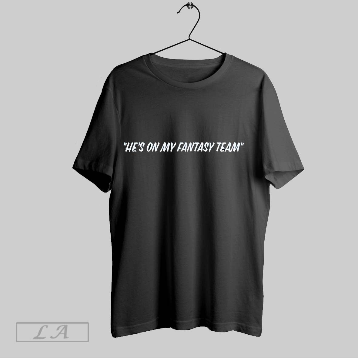 Original Hes My Fantasy Team Tank Top Modern Art