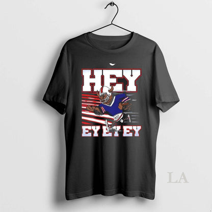Original Hey Ey Ey Ey Buffalo Mascot Long Sleeve Authentic Design