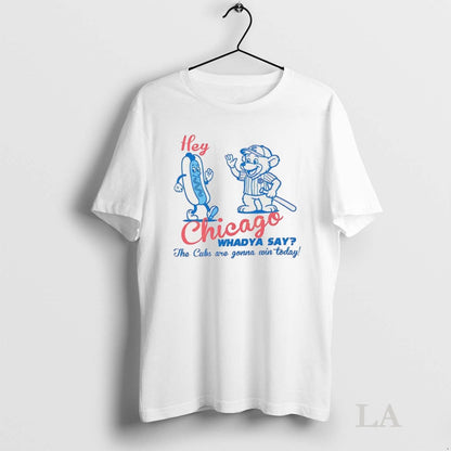 Original Hey Chicago Whadya Say Cubs Cream Cubbies Tee Modern Design