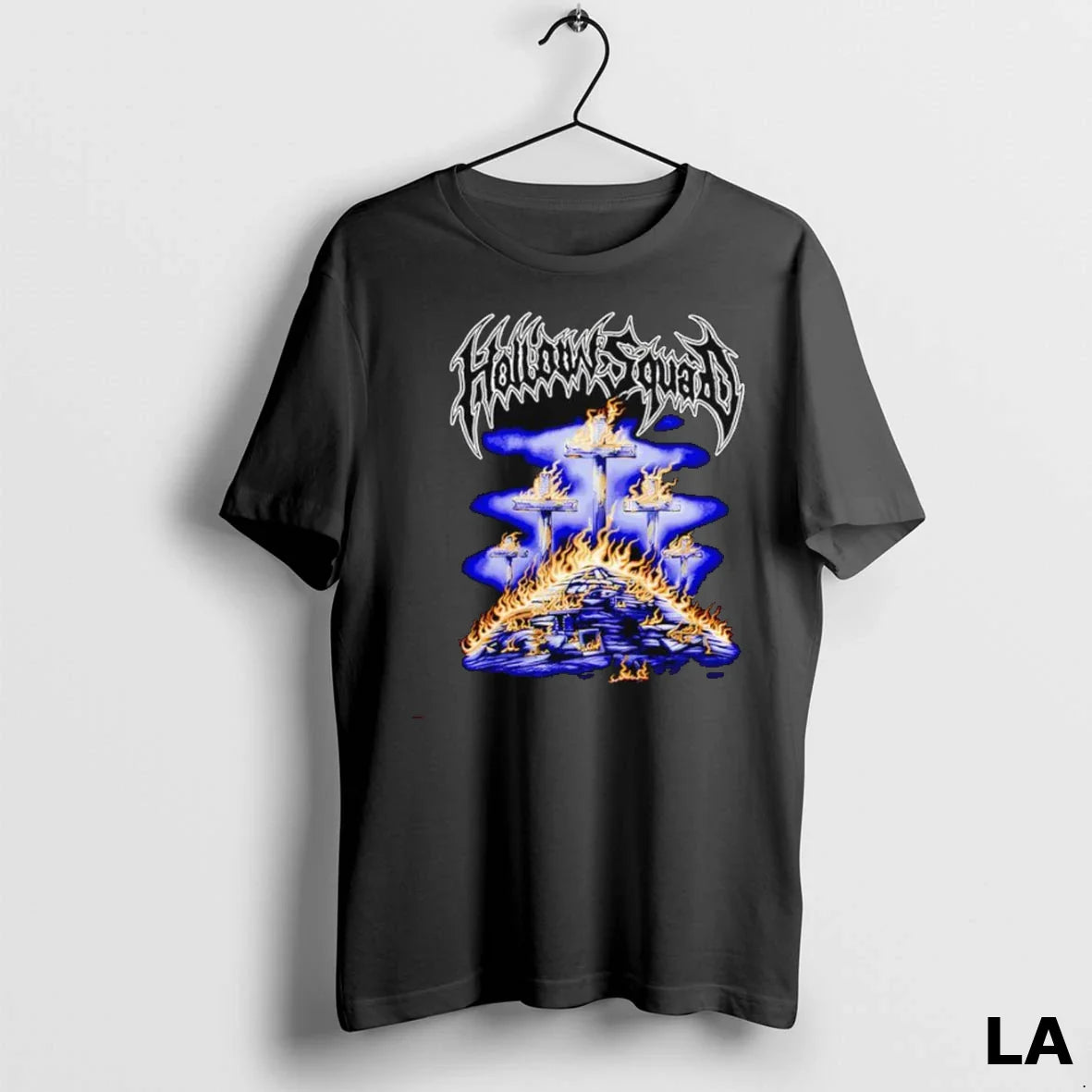 Original Hollowsquad La Graveyard Tank Top Vintage Art