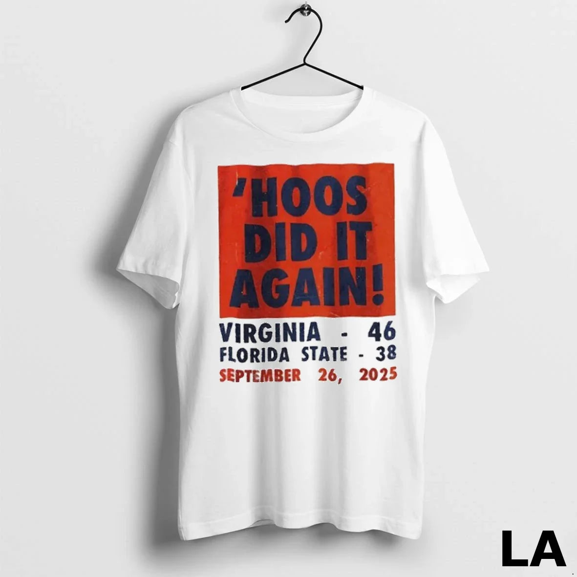 Original Hoos Did It Again September 26 2025 Shirt Elegant Art
