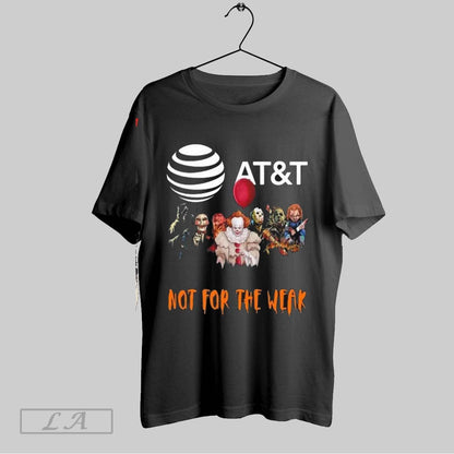 Original Horror Characters X Att Not Weak Halloween 2025 Shirt Trendy