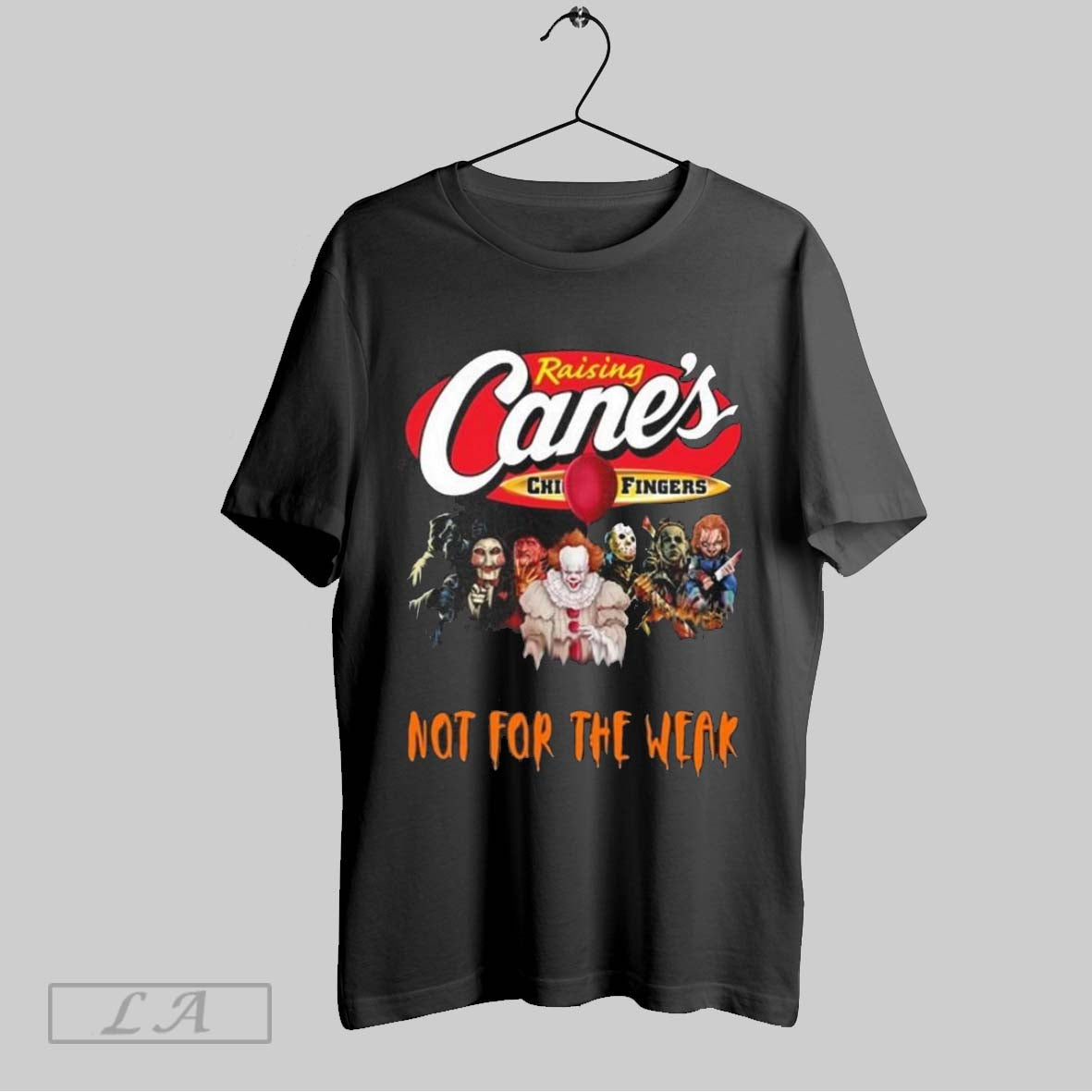 Original Horror Characters X Raising Canes Not Weak Halloween 2025