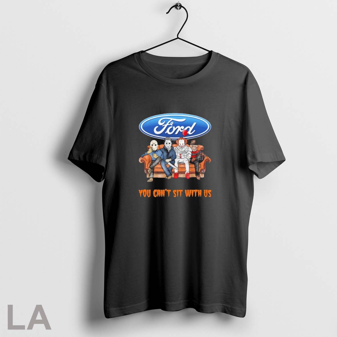 Original Horror Film You Cant Sit Us Ford Motor Logo Hoodie Designer