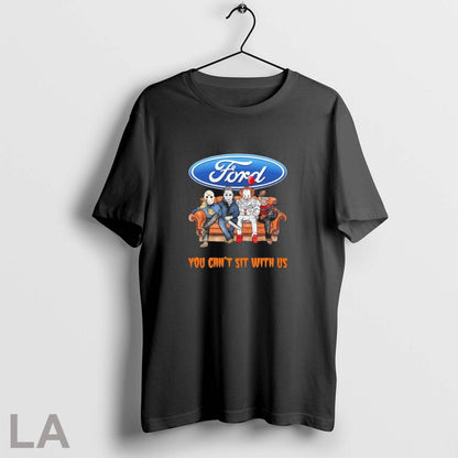 Original Horror Film You Cant Sit Us Ford Motor Logo Hoodie Designer