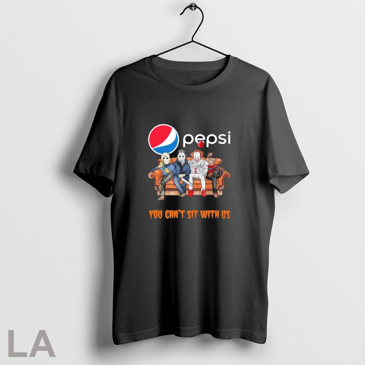 Original Horror Film You Cant Sit Us Pepsi Logo Tank Top Authentic