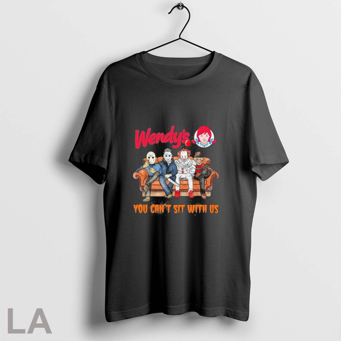 Original Horror Film You Cant Sit Us Wendys Logo Tank Top Retro Design
