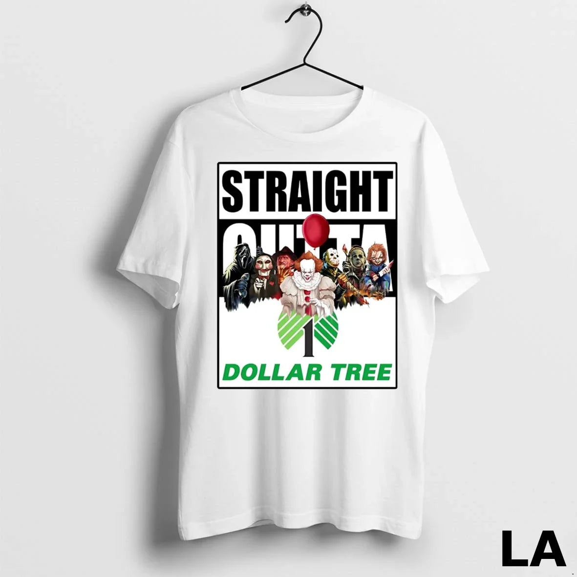 Original Horror Halloween Straight Outta Dollar Tree Sweatshirt