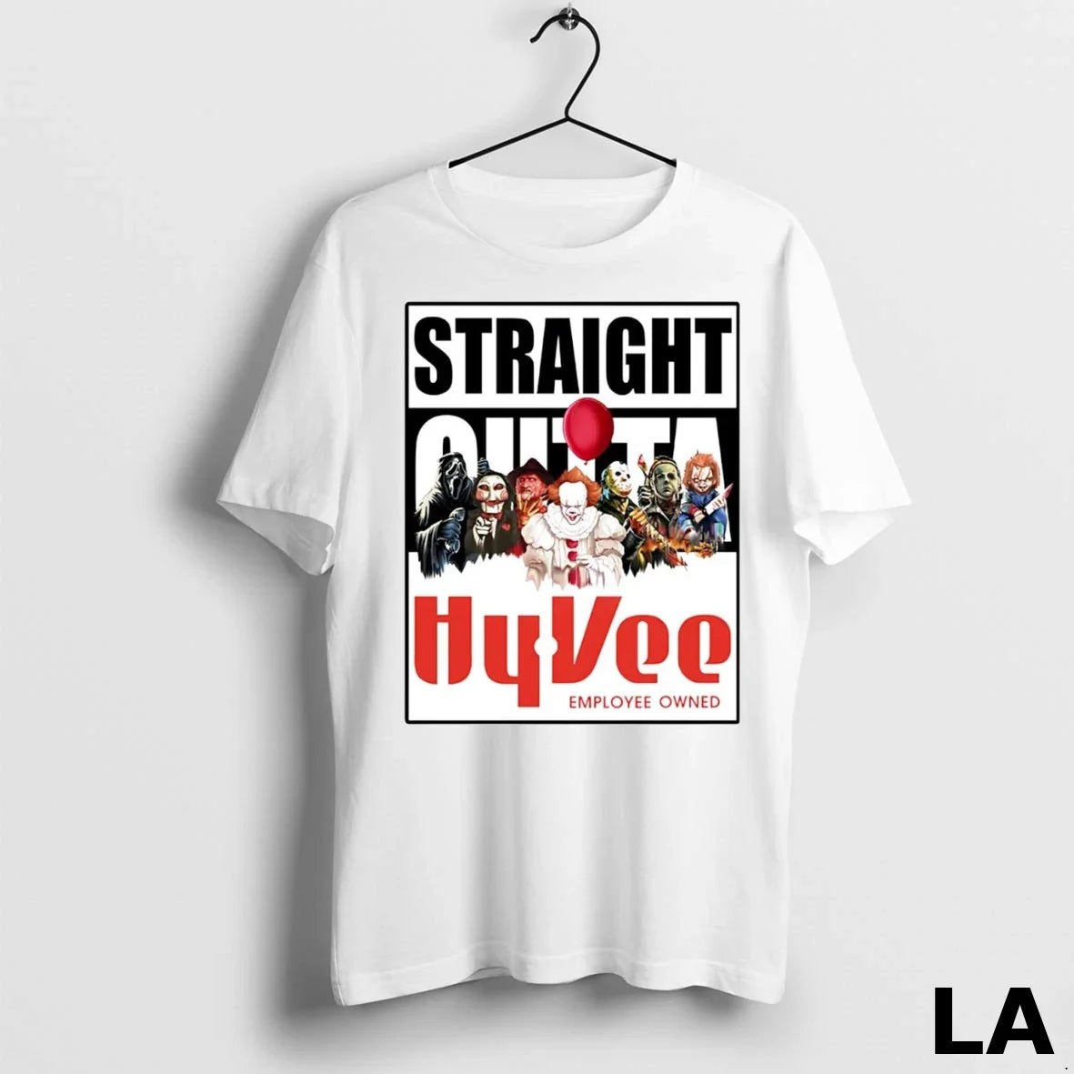 Original Horror Halloween Straight Outta Hyvee TShirt Stylish Design