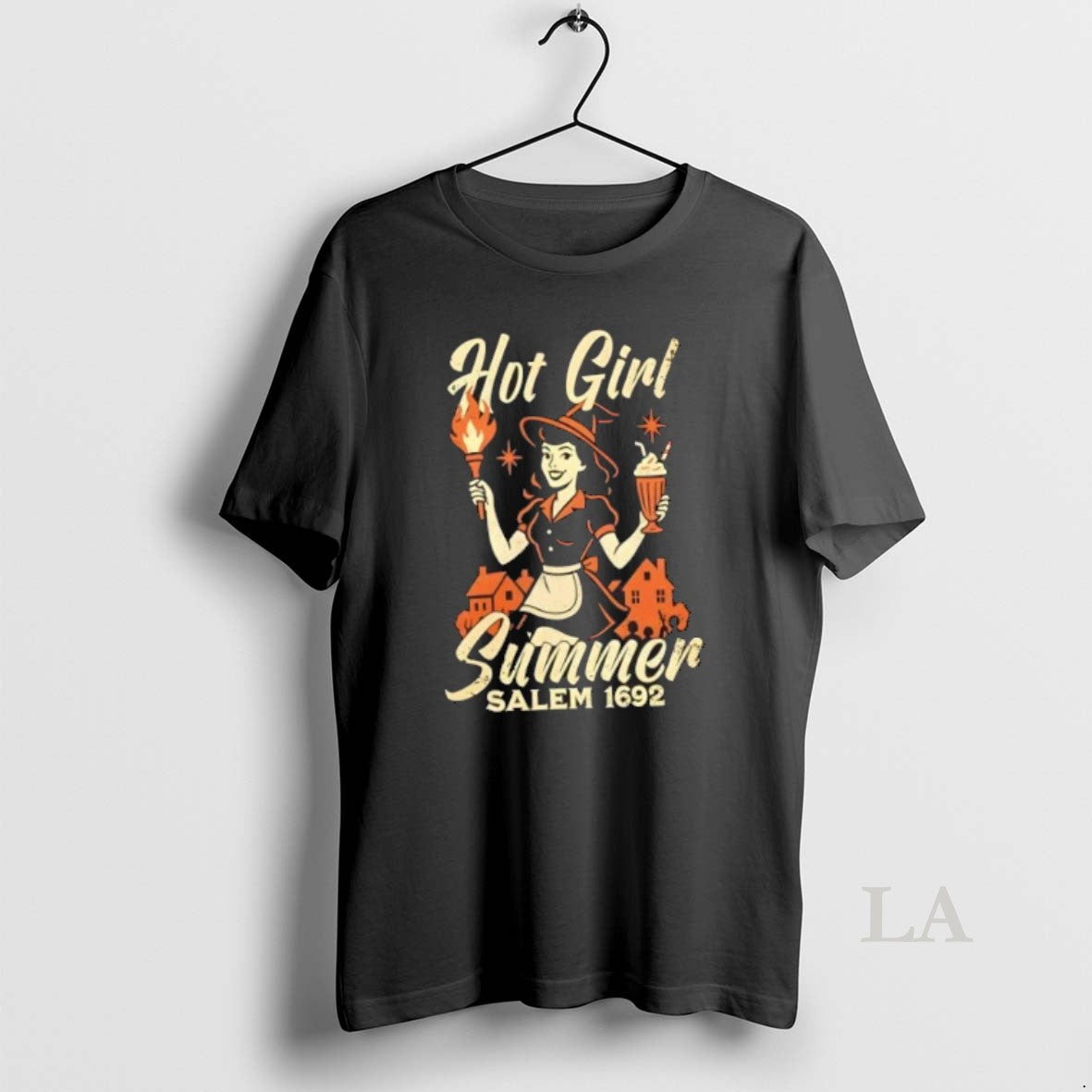 Original Hot Summer Salem 1692 Witch Hoodie Retro Look