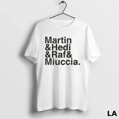 Original Hot Martin Hedi Raf And Miuccia Washed Shirt Elegant Look