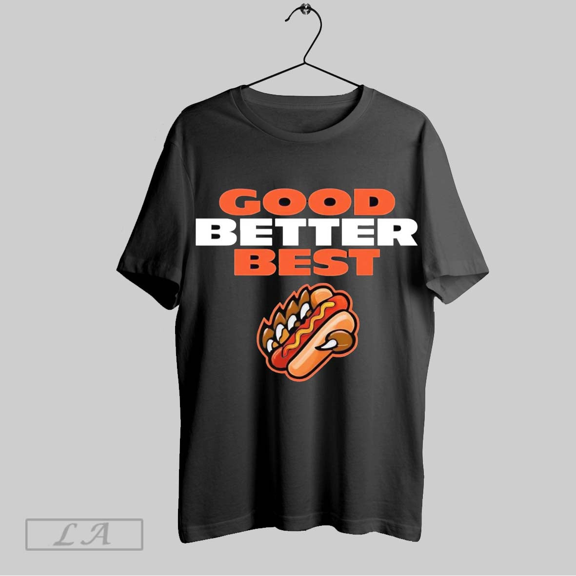 Original Hot Dog Good Better Best Chicago Bears Tee Vintage Design