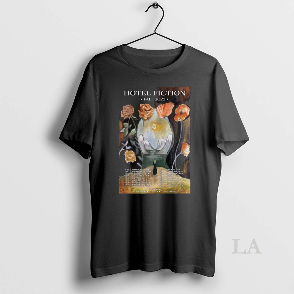 Original Hotel Fiction 2025 Fall Tour Long Sleve Shirt Designer