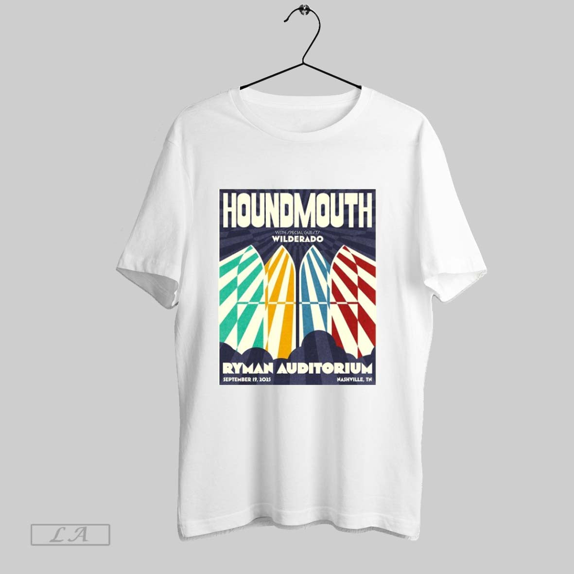 Original Houndmouth Ryman Auditorium Nashville Tn Sep 19 2025 Shirt
